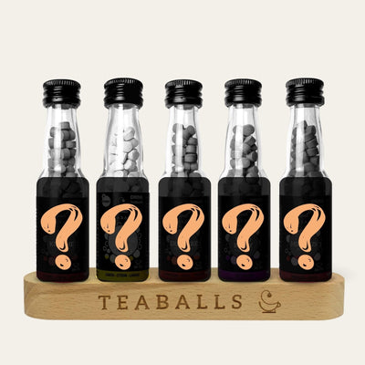 TEABALLS Set de 5 bouteilles en verre à composer - Teaballs